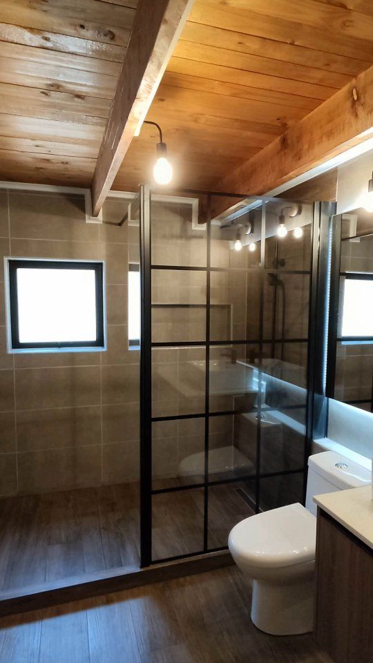 Baño de cabaña