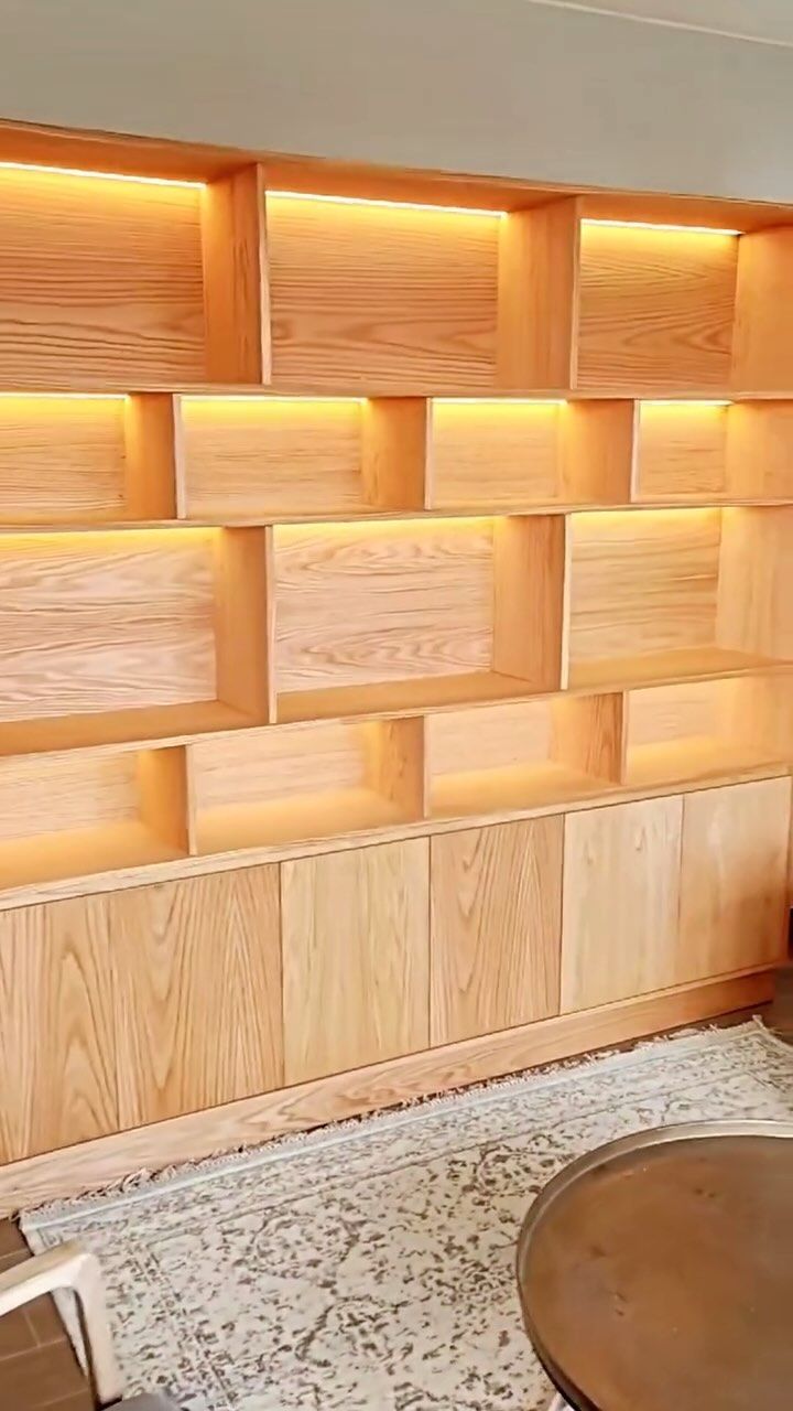Mueble iluminado