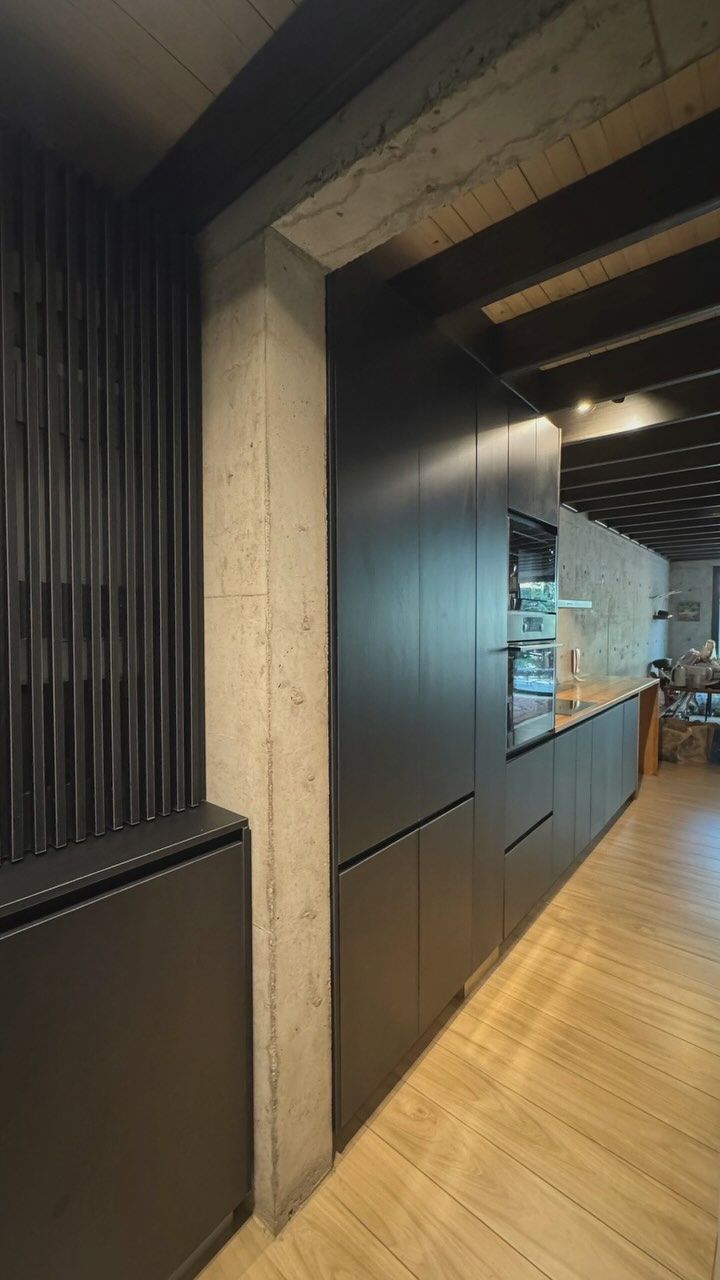Cocina de estilo industrial